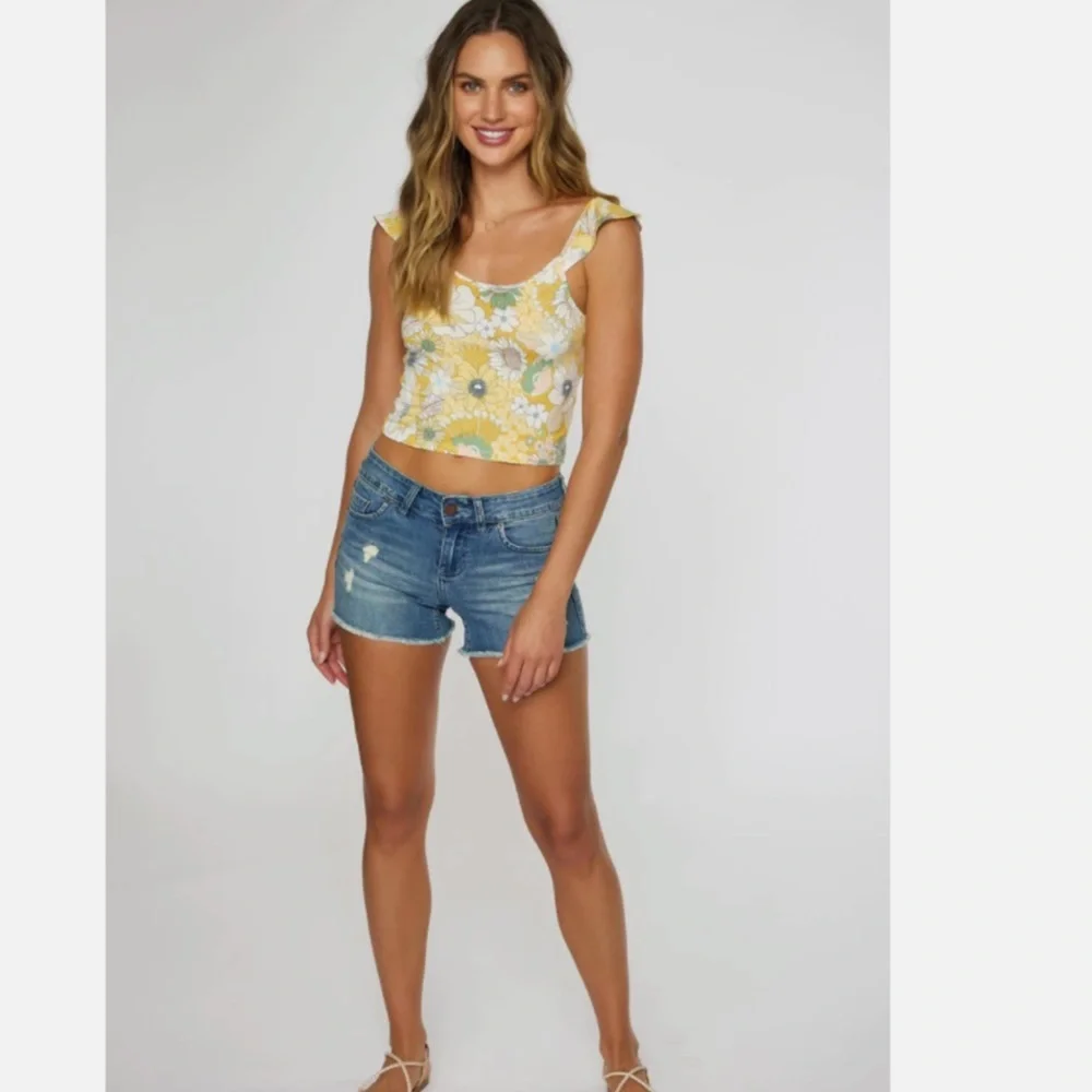 NWT O'NEILL WOMENS ANDY FLORAL TOP SIZE LARGE - Picture 3 of 8